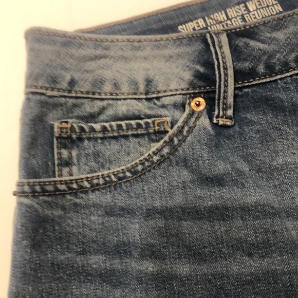 Rewash super high wedge button fly shorts - Picture 6 of 13